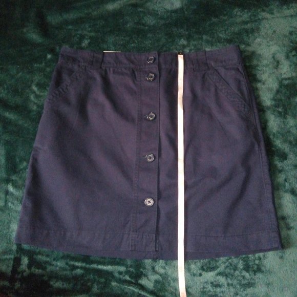 NWT Tommy Hilfiger Jamie Button Front Pencil Skirt Sz 12 - Picture 13 of 16